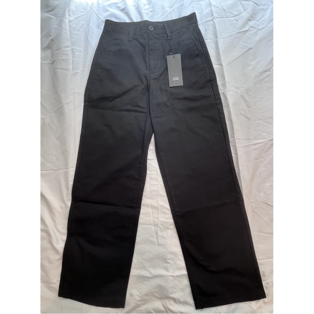 Musinsa Standard Wide Black Chino Pants Size XS | NWT